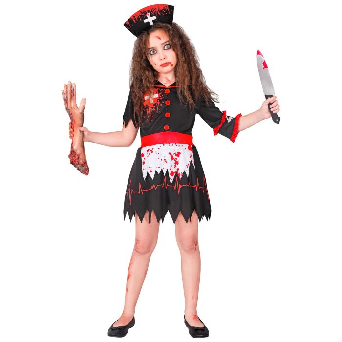 Zombie Nurse Costume for Girls