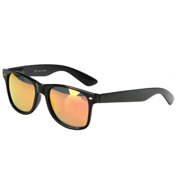 Wayfarer Sunglasses with Coloured Lenses - One Size