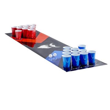 Beer Pong Table Set PartyVikings - incl. tablecloth, cups & beer pong balls