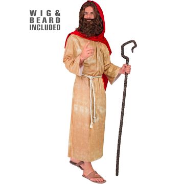 Biblical Prophet Costume for Men - 5 Pieces