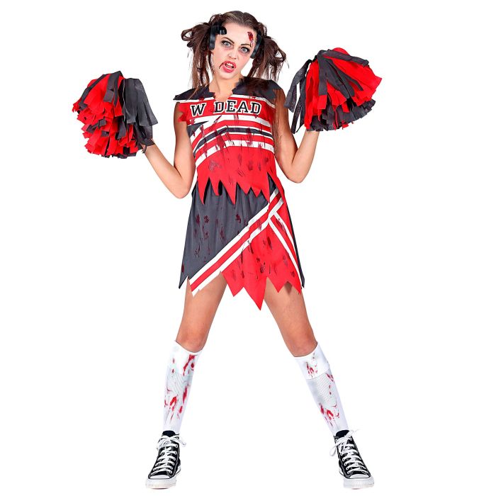 Zombie Cheerleader Costume for Ladies