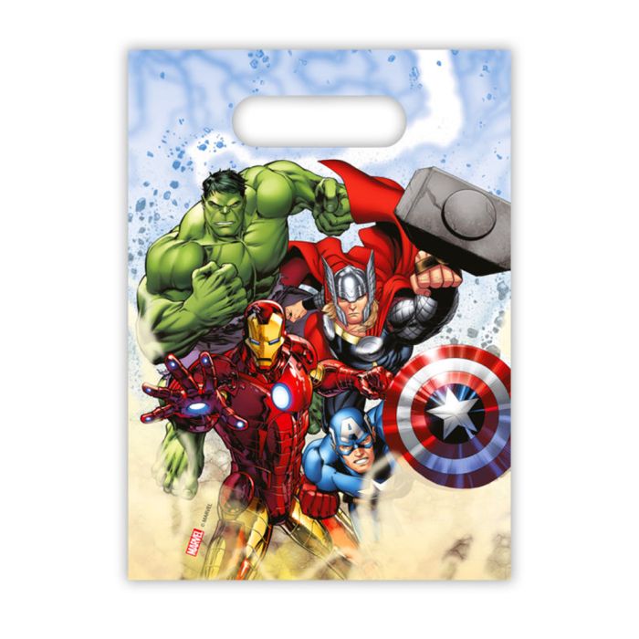 Avengers candy bags 6x - 16.5x23 cm