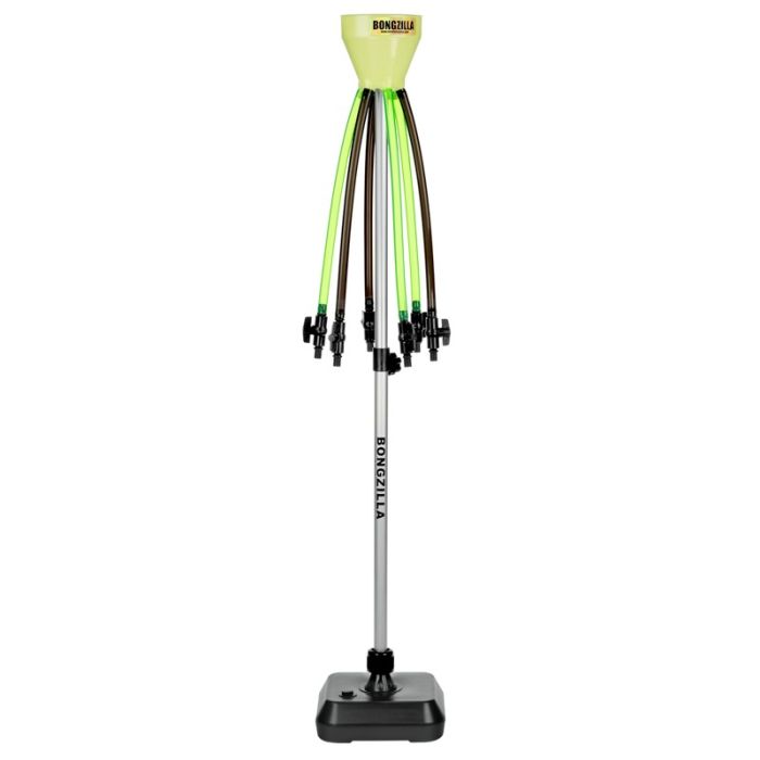 BongZilla Beer Bong Green Glow
