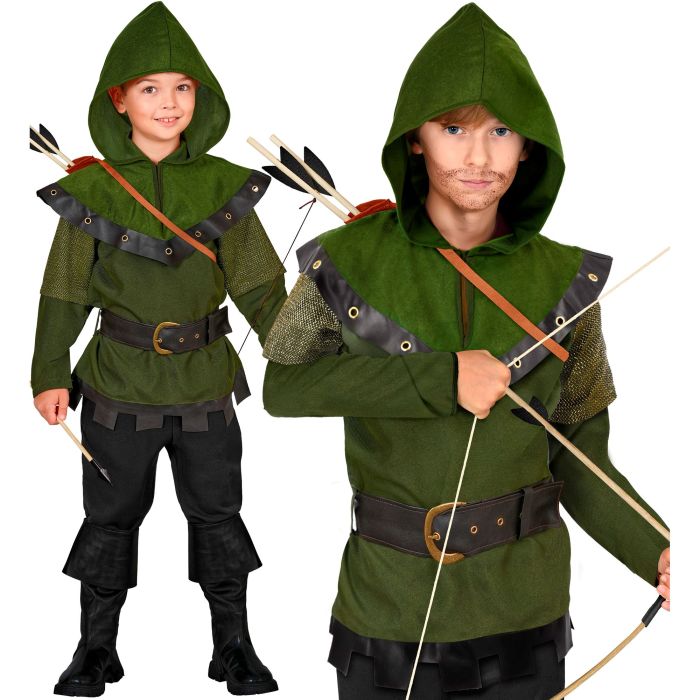 Robin Hood Costume for Boys - 2 Pieces