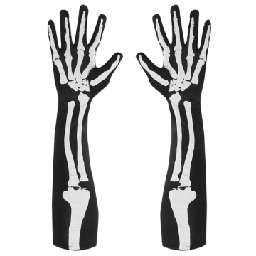 Skeleton Gloves - 50 cm