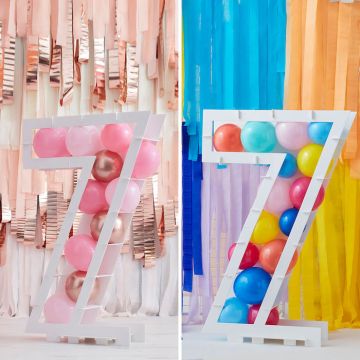 Balloon Number Frame - 7