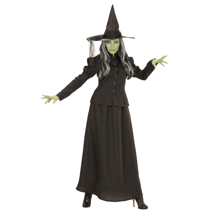 Witch Costume with Jacket and Skirt for Ladies
