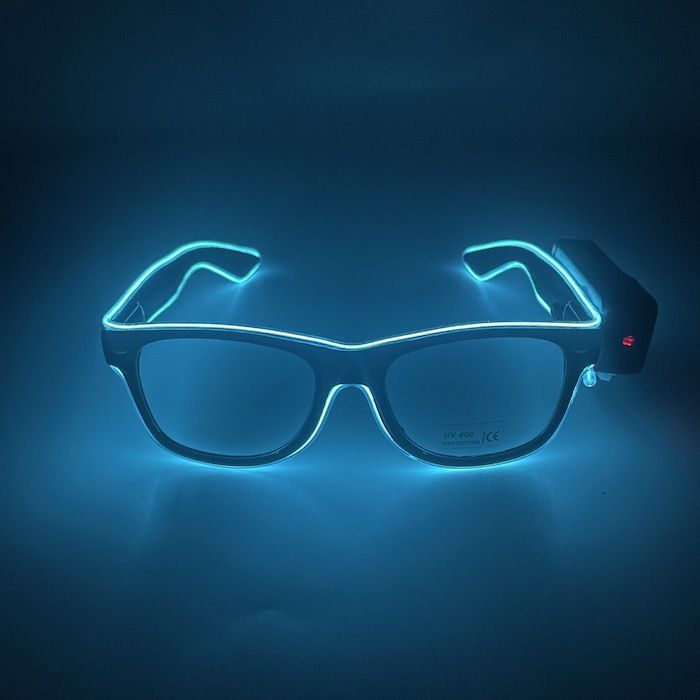 LED Party Glasses - Transparent 