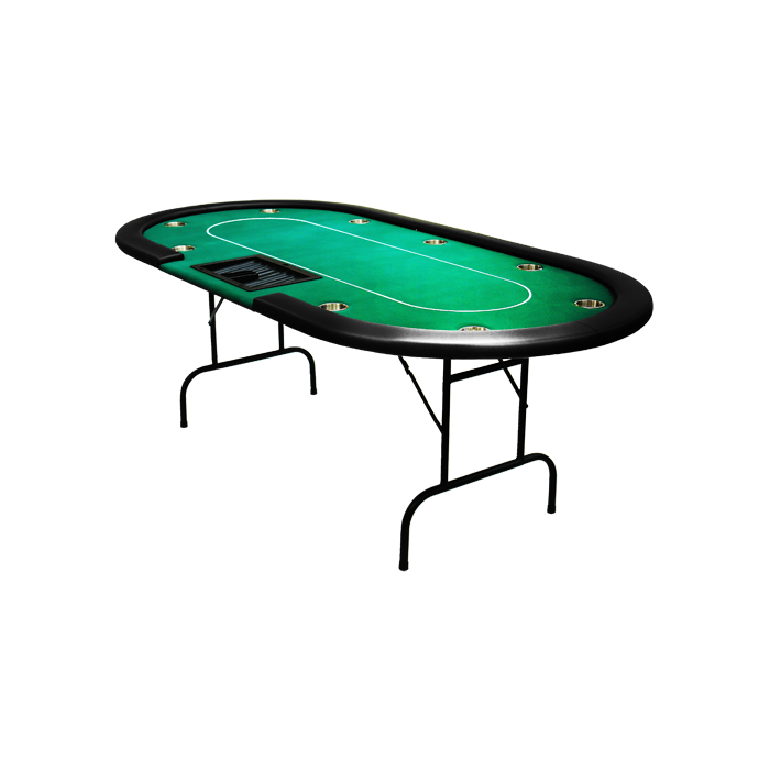 Professional Poker Table 9 people including cup holder