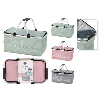 Køletaske i pastelfarver ass. - 35 liter