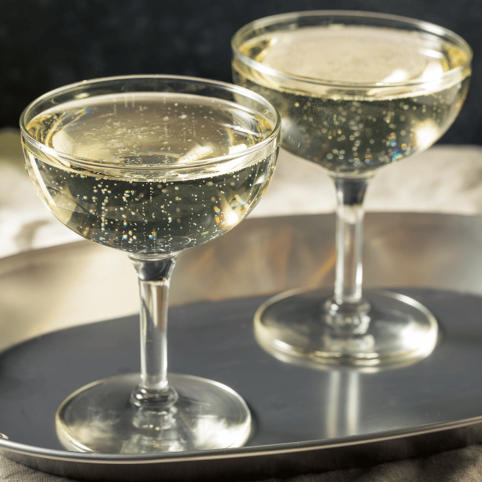 Coupe cocktail glasses 4x - 240 ml