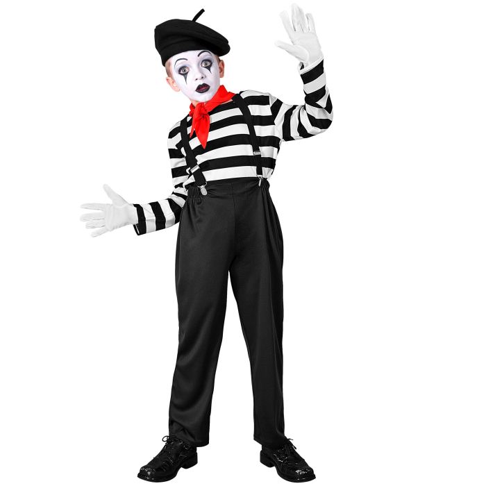 French Mime Costume for Boys