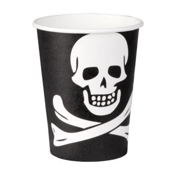 Pirate mug with skull 10x - 210 ml