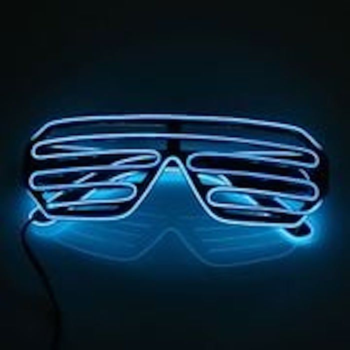 Blue LED Glasses