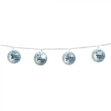 Disco Ball LED light string - 140 cm