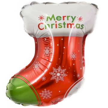 Christmas stocking balloon - 48x68 cm