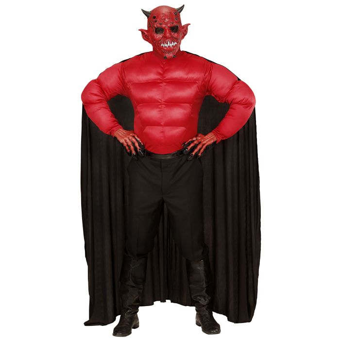 Devil Costume with Muscle Shirt for Men