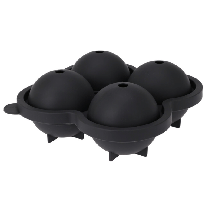 Silicone Ice Sphere Mold 4x dia. 7 cm