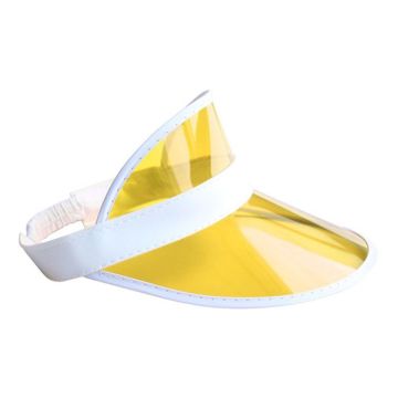 Yellow visor - onesize