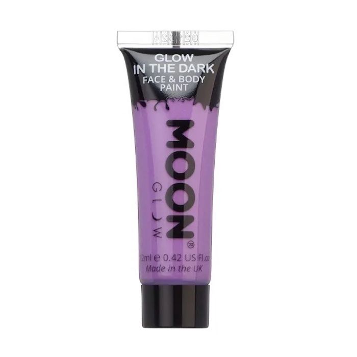 Glow-in-the-Dark Face and Body Paint Purple 12 ml Moon Creations