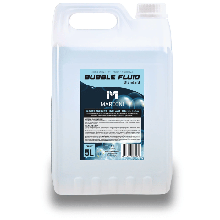 Bubble Liquid for Bubble Machine 5 litres Marconi