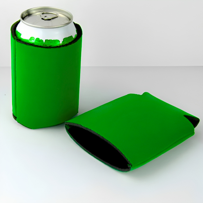 Neoprene Can Cooler Green
