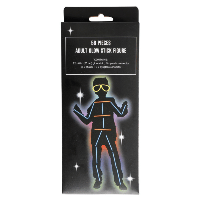 Glow Stick Figure Costume - One Size