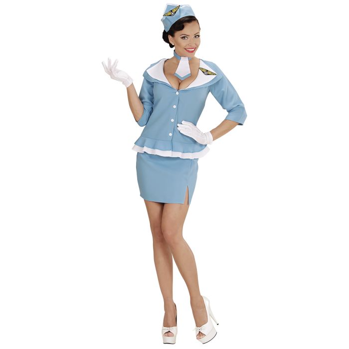 Retro air hostess costume - 4 pieces