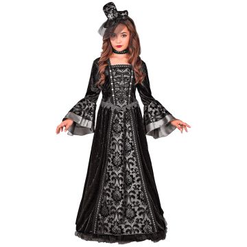 Dark Countess Costume for Girls