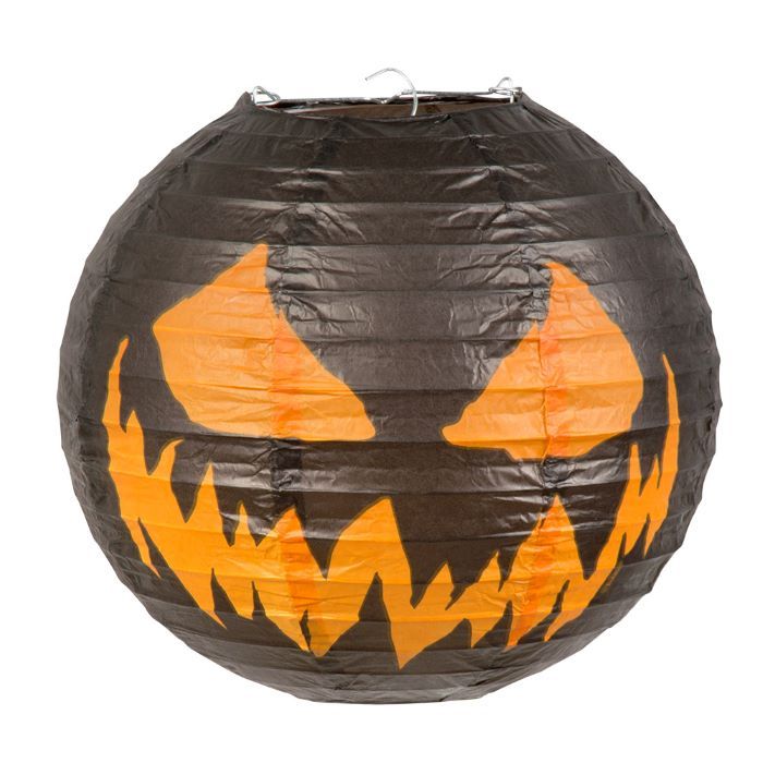 Scary Halloween pumpkin lantern - Ø 25 cm