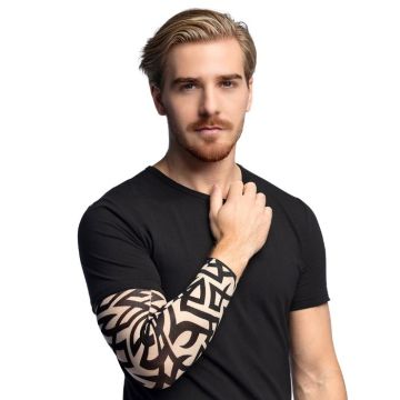 Tribal tattoo sleeve - 40 cm