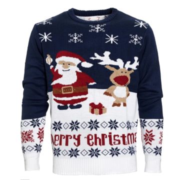 Christmas Jumper Merry Christmas Organic Cotton