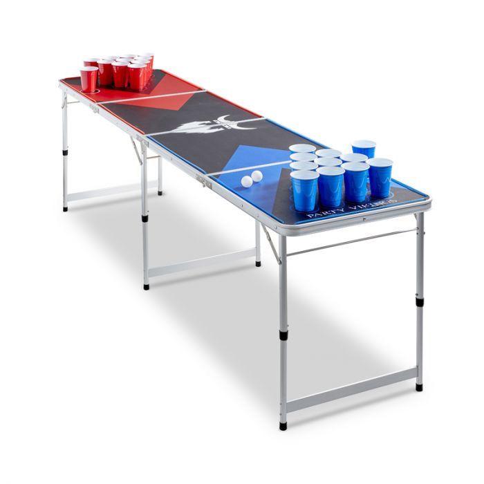 Beer Pong Table LED PartyVikings - Official dimensions