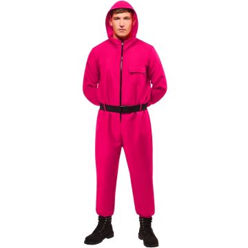 Squid Game® Guard Costume Pink
