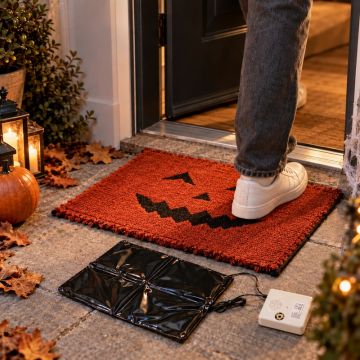 Halloween Door Mat with Sensor and Sound Effect