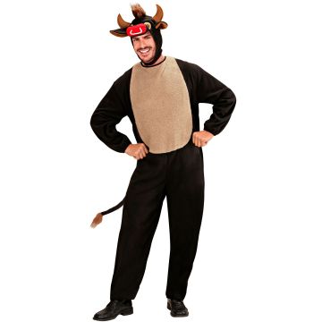 Bull Costume for Men with Backside