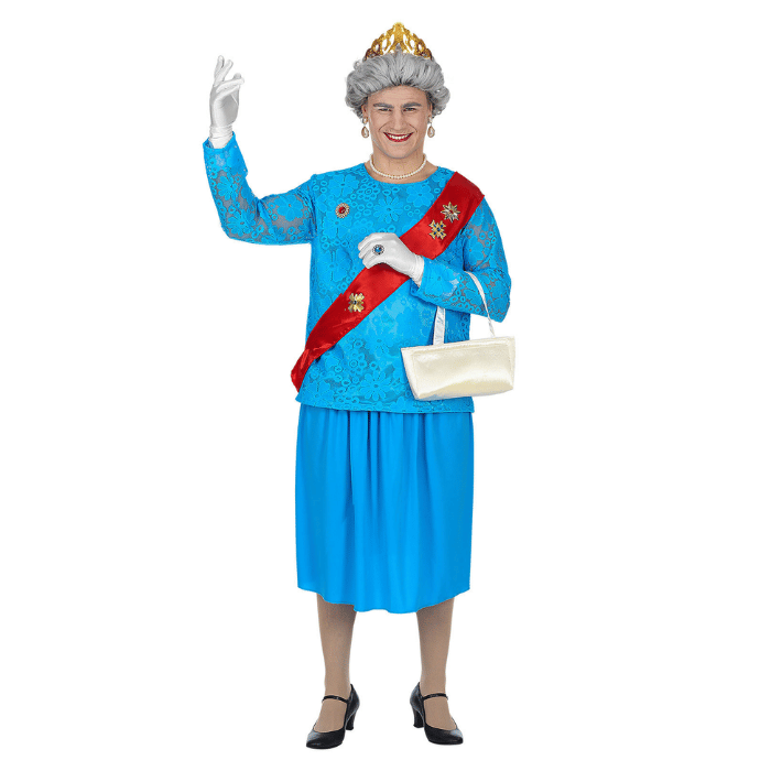 Queen costume for men