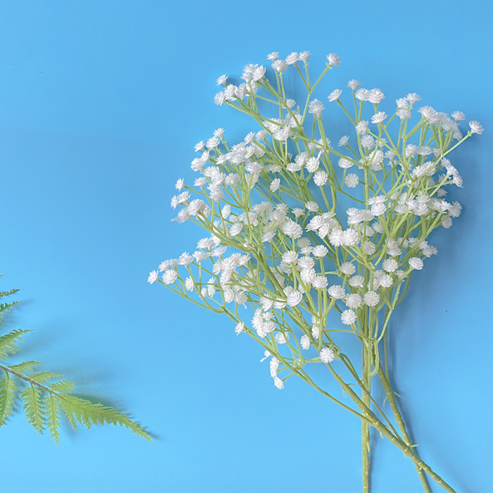 Artificial flower bridal veil white - 63 cm