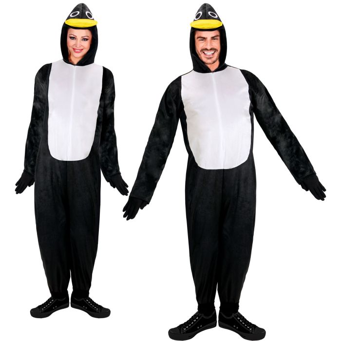 Penguin onesie costume for adults