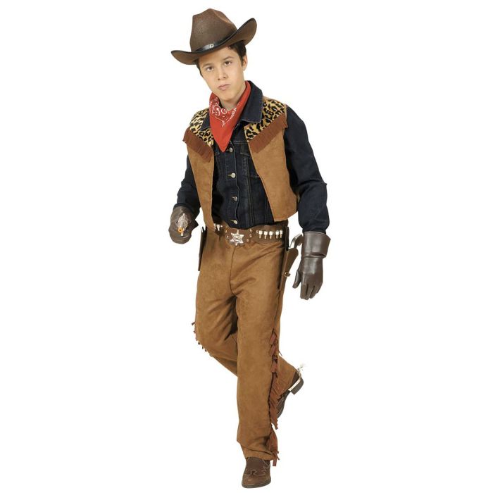 Cowboy Costume with Vest for Boys