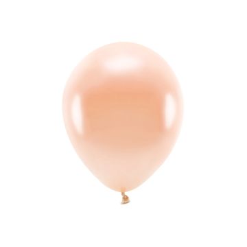 Metallic peach balloons 10x - 30 cm