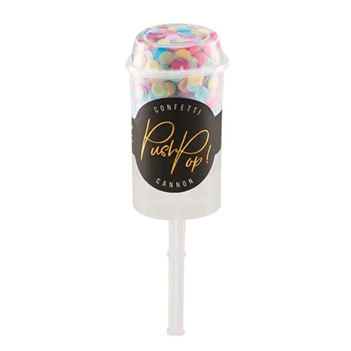 Multicoloured Confetti Popper - 18 cm