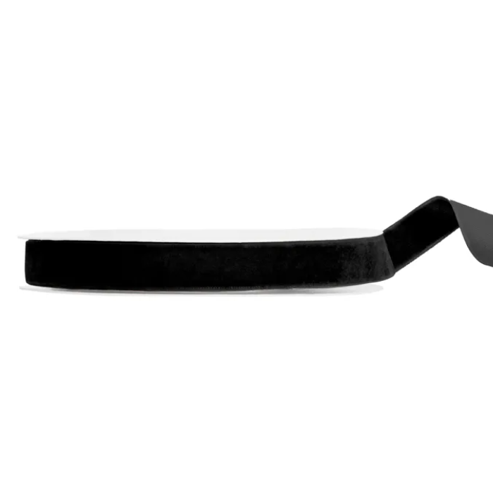 Black velvet ribbon 15 mm / 10 m