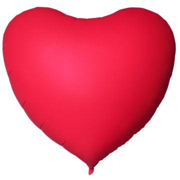 XXL heart foil balloon - 40x80x140 cm
