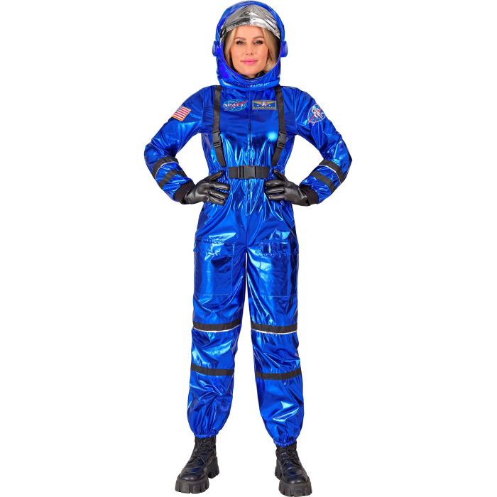 Blue Astronaut Costume for Women