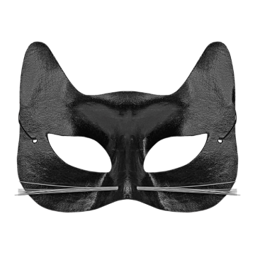 Black cat mask