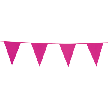 Pink Bunting 20x30 cm - 10 m
