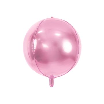 Metallic pink foil balloon - 40 centimetres