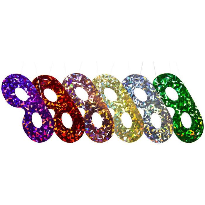 Holographic Eye Masks 6x - 21x7.5 cm