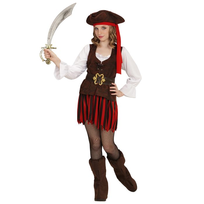 Caribbean Pirate Costume for Girls
